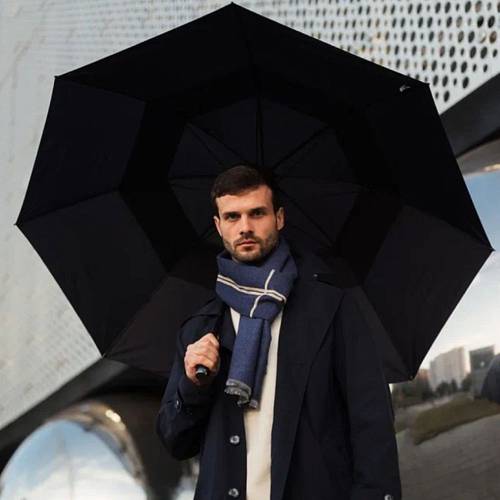 Зонт-трость Executive, черный фото 7