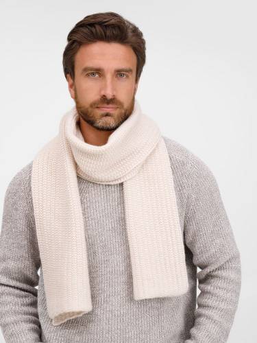 Шарф Frissonelle, жемчужно-белый фото 7