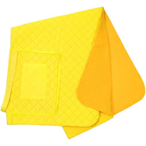 Плед для пикника Soft & Dry, желтый фото 3