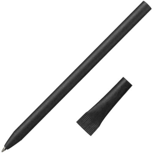 Ручка шариковая Carton Plus, черная фото 2