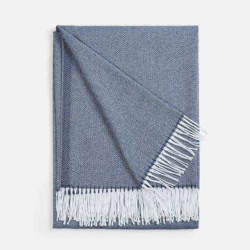 Плед «Гирвас», синий фото 2