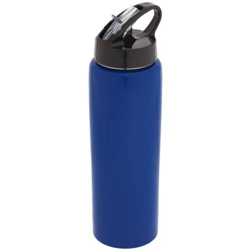 Спортивная бутылка Moist, синяя фото 2