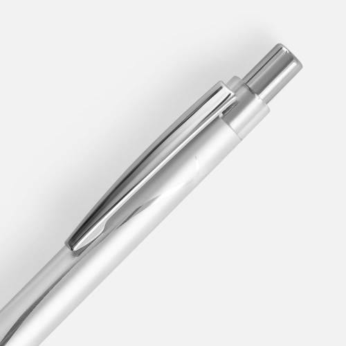 Ручка шариковая SparkLine, серебристая фото 4