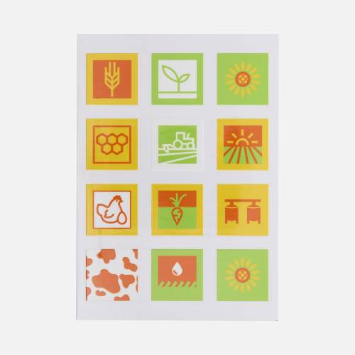 Стикерпак UV-DTF Industry, сельское хозяйство фото 2