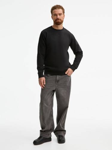 Толстовка унисекс Sully, черная фото 12