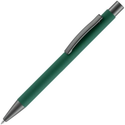 Ручка шариковая Atento Soft Touch, зеленая фото 2
