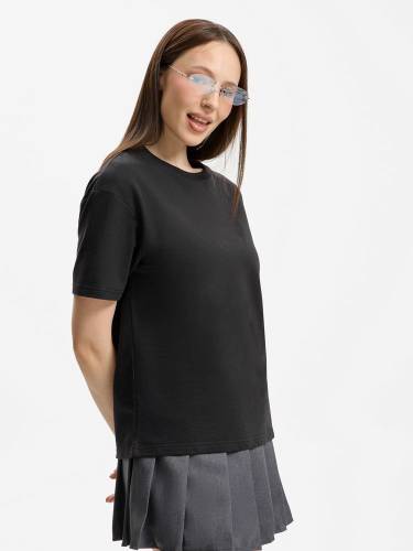 Футболка унисекс Durington, черная фото 6