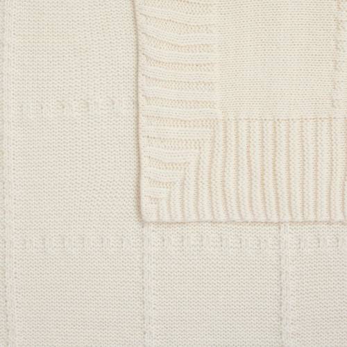 Плед Quadrisma, белый (молочный) фото 4