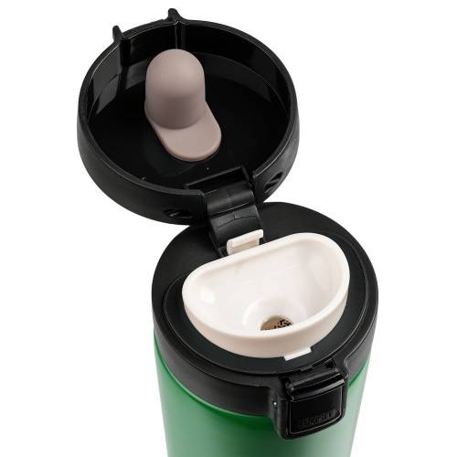 Термостакан с ситечком No Leak Infuser, зеленый фото 4