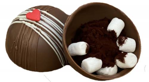Шоколадная бомбочка «Молочный шоколад» фото 3