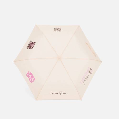 Зонт складной Nicety, бежевый фото 12