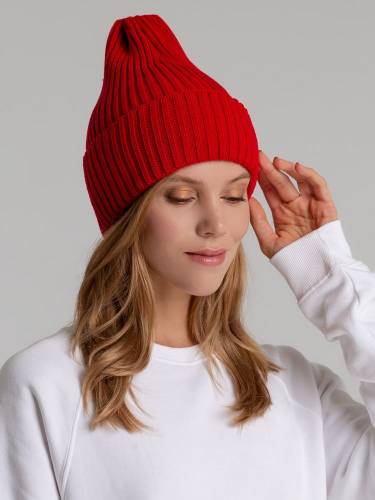 Шапка Yong, ярко-красная фото 4 Шапка Yong, ярко-красная фото 4