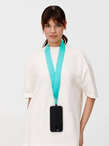 Ланьярд Band, бирюзовый фото 7