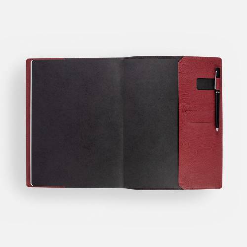 Ежедневник в суперобложке Brave Book, недатированный, красный фото 8