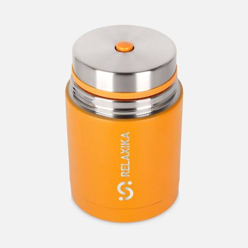 Термос для еды Relaxika 700, желтый фото 4