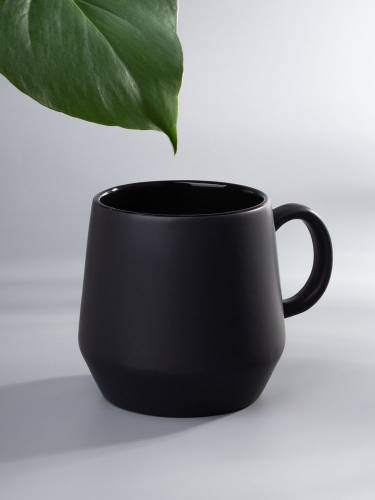 Кружка Tubbi, черная фото 6