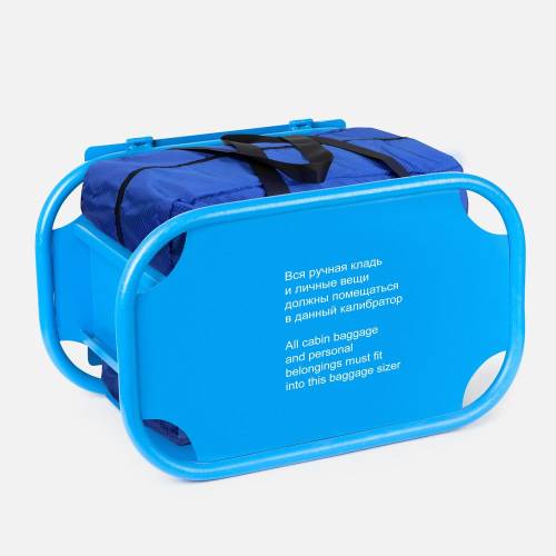 Спортивная сумка Ligero, синяя фото 8