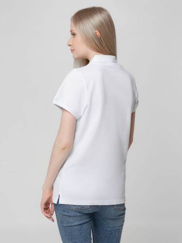 Рубашка поло женская Virma Lady, белая фото 8