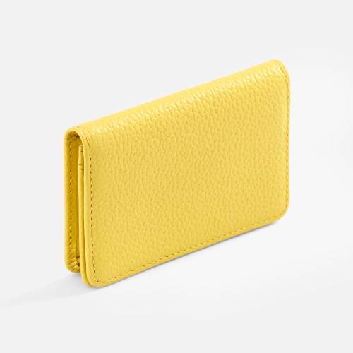 Футляр для визиток Unison, желтый фото 4 Футляр для визиток Unison, желтый фото 4