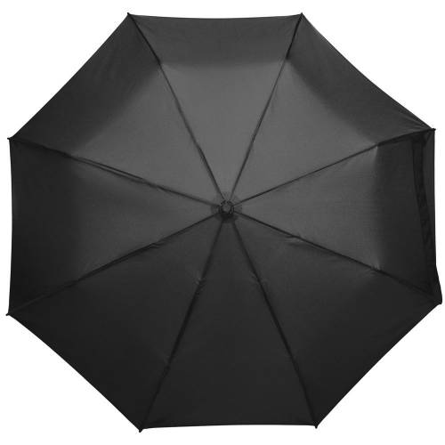Зонт складной Fillit, черный фото 3