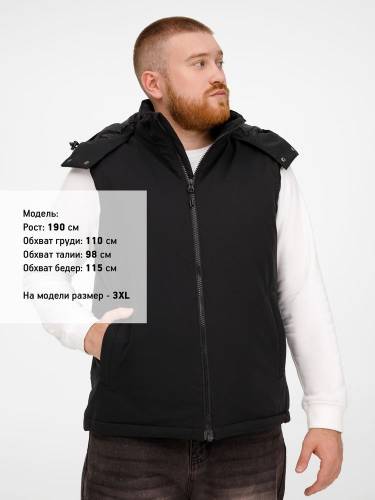 Жилет унисекс Sfera, темно-синий фото 23