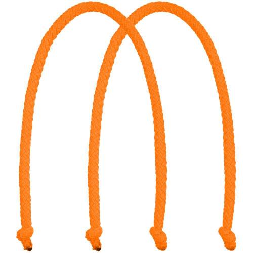 Ручки Corda для пакета M, оранжевый неон фото 2