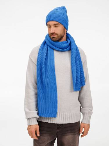 Шапка Nobilis Mono, синяя (аква) фото 10 Шапка Nobilis Mono, синяя (аква) фото 10