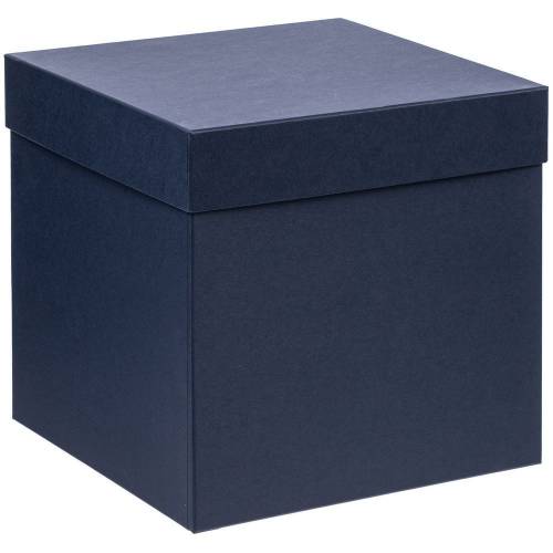 Коробка Cube, L, синяя фото 2