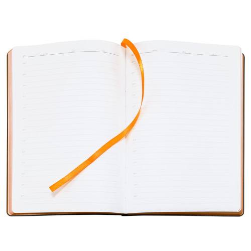 Ежедневник Bookmark, недатированный, черный с оранжевым фото 8
