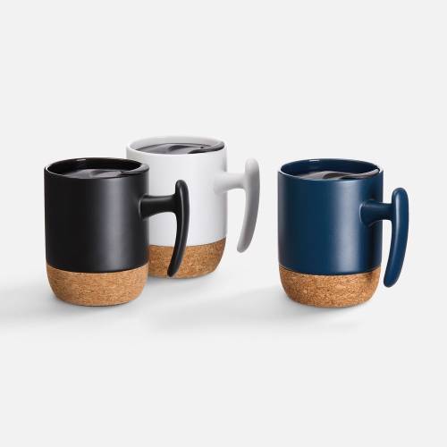 Кружка Corky Grip, синяя фото 5