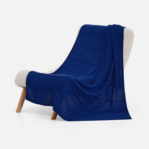 Плед Chainfield, темно-синий (кобальт) фото 3