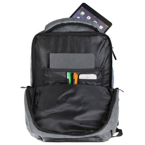 Рюкзак для ноутбука The First, серый фото 8