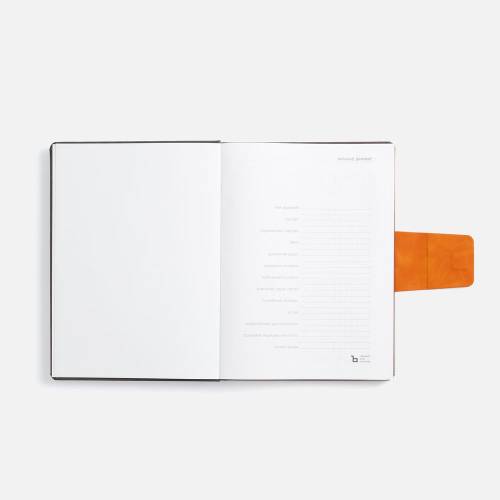 Ежедневник Grande Strap на заказ, датированный, серый фото 9