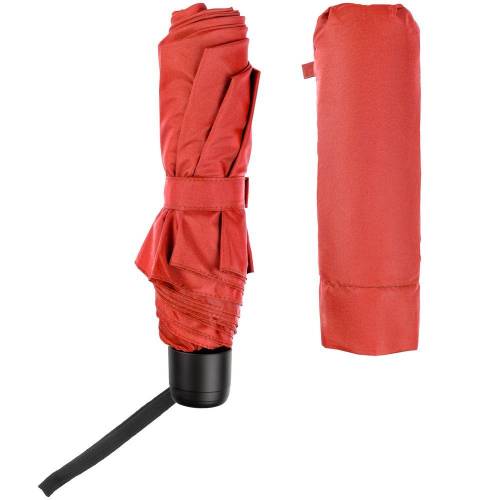 Зонт складной Hit Mini, ver.2, красный фото 5