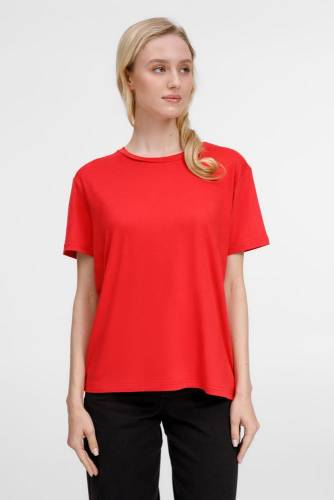 Футболка унисекс Senti, красная фото 2