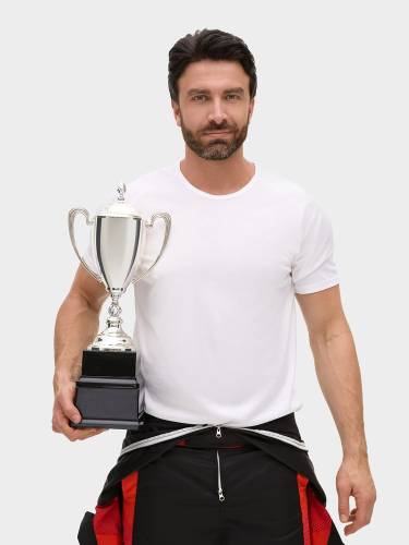 Кубок Grandee, серебристый фото 5