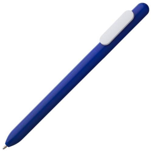 Ручка шариковая Swiper, синяя с белым фото 2