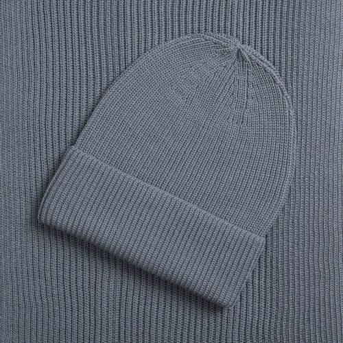 Шапка Nobilis Mono, серая (стальная) фото 4 Шапка Nobilis Mono, серая (стальная) фото 4