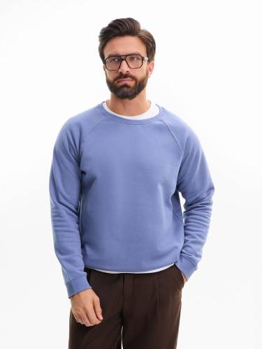 Свитшот унисекс Space, синий фото 5