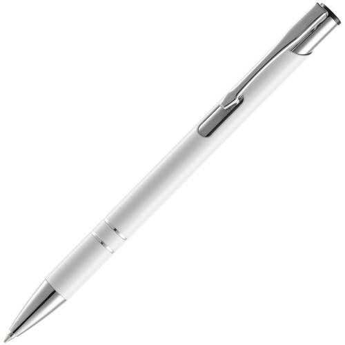 Ручка шариковая Keskus, белая фото 2