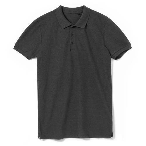 Рубашка поло мужская Phoenix Men, темно-серый меланж фото 2
