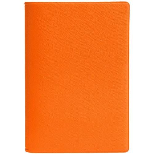 Обложка для паспорта Devon, оранжевая фото 2