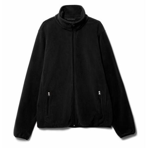 Куртка флисовая унисекс Nesse, черная фото 2