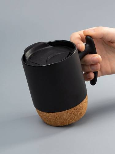Кружка Corky Grip, черная фото 8 Кружка Corky Grip, черная фото 8