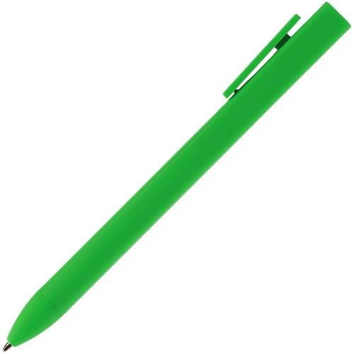 Ручка шариковая Swiper SQ Soft Touch, зеленая фото 4