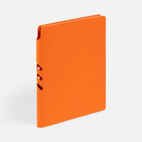 Ежедневник Flexpen Shall, недатированный, оранжевый фото 3