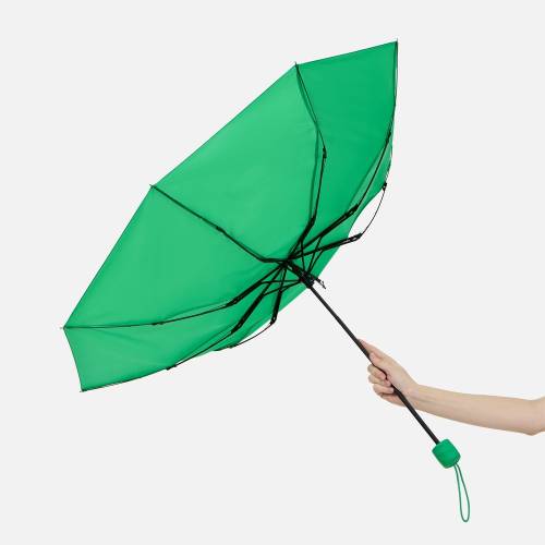 Зонт складной Basic, ver.2, зеленый фото 7