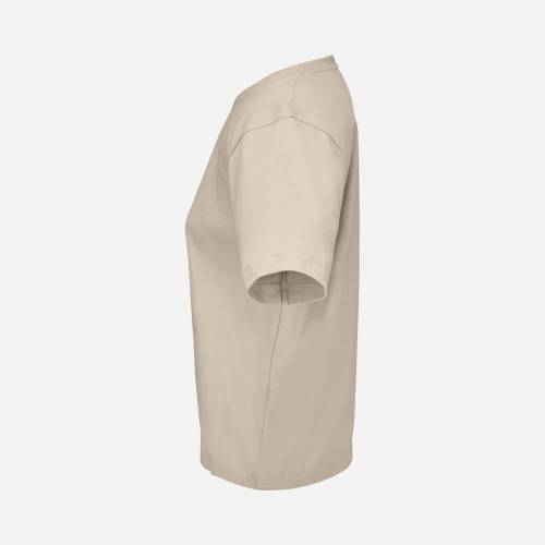 Футболка женская Legend Women, бежевая (льняная) фото 3