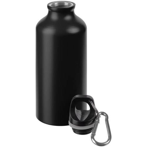 Бутылка для воды Funrun 400, черная фото 3