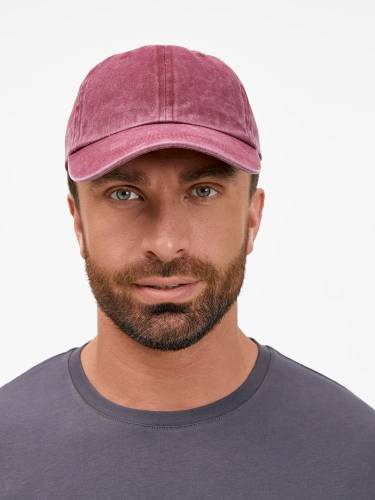 Бейсболка Berwi, бордовая фото 8 Бейсболка Berwi, бордовая фото 8